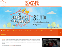Tablet Screenshot of escapepr.org